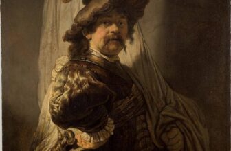 The Standard Bearer Painting by Rembrandt