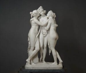 The Three Graces sculpture