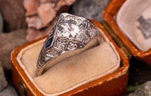 Art Deco Engagement Rings