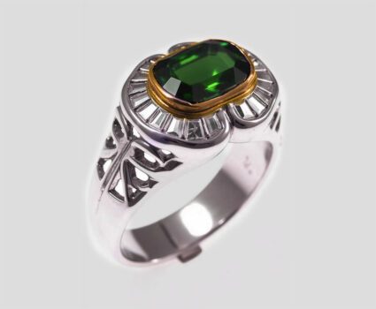 Authentic art deco rings