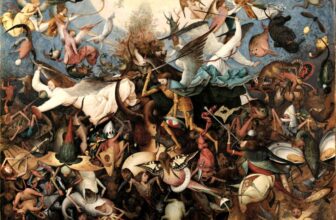 Fall of the Rebel Angels Painting by Pieter Bruegel the Elder