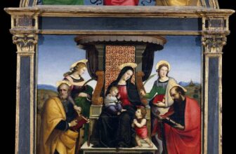 Madonna and Child Enthroned with Saints