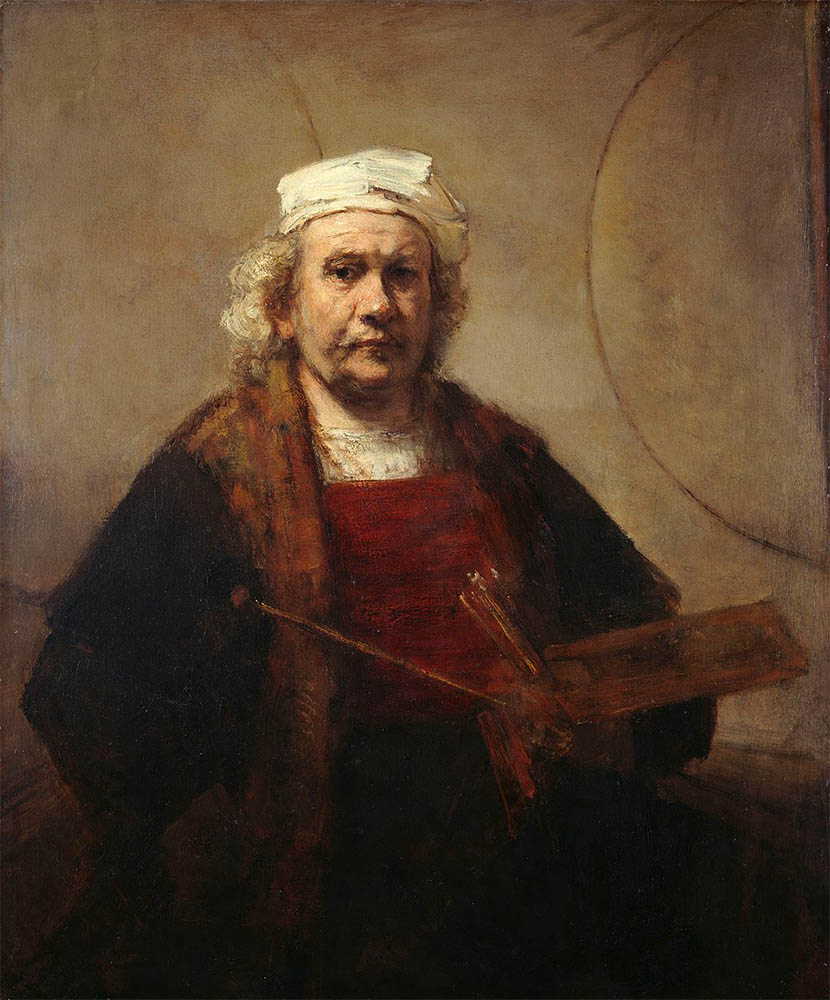 The Mystery of the Two Circles: Self Portrait with Two Circles The Mystery of the Two Circles: Self Portrait with Two Circles