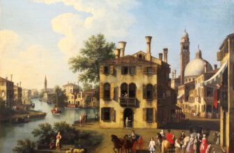 Antique oil painting replica