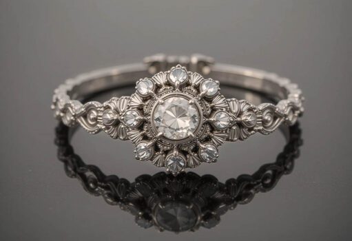 Art deco jewelry bracelet