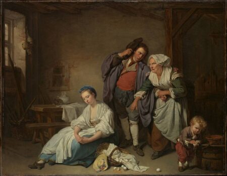 Broken Eggs, 1756