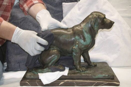 How to Clean Your Bronze Art Deco Statue