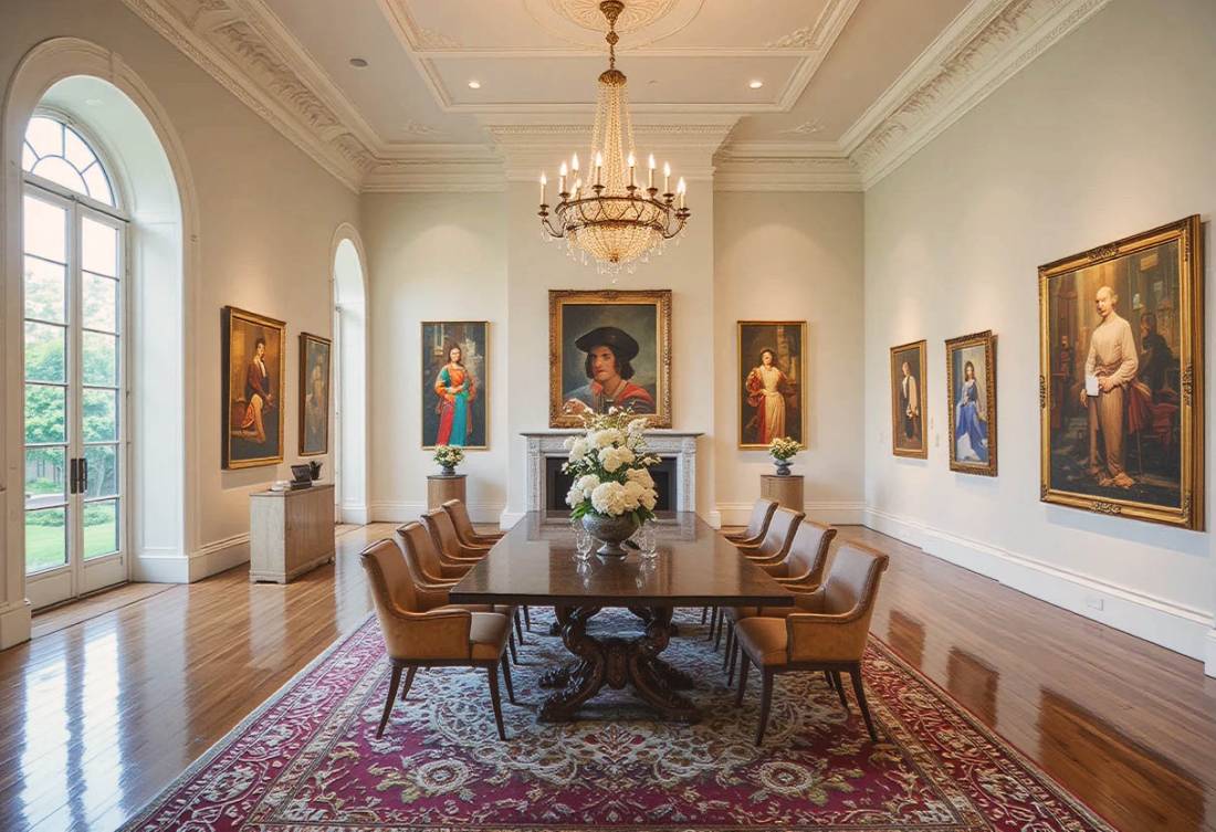 From Living Room to Louvre: Private Art Galleries Inside Mega-Mansions From Living Room to Louvre: Private Art Galleries Inside Mega-Mansions