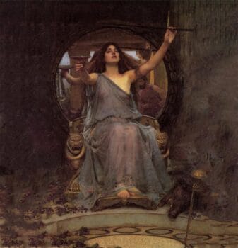 Circe Offering the Cup to Ulysses painting