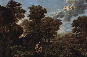 Nicolas Poussin Le Printemps painting