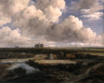 View of Haarlem with Bleaching Fields
