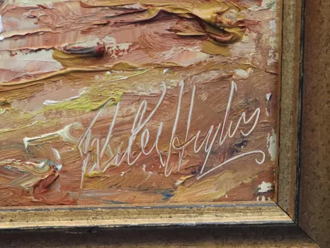 Signed old master painting