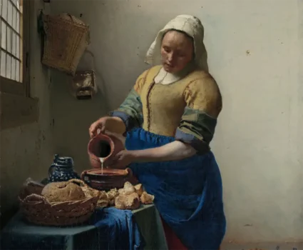 The milkmaid vermeer