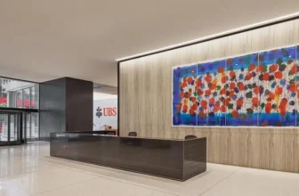 UBS Art Gallery at 1285 Avenue of the Americas, New York.