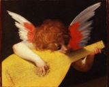 Little Angel Playing the Lute: Rosso Fiorentino