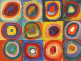 What is The Meaning of Squares with Circles Painting Kandinsky