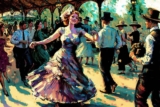 What is the Dance At The Moulin De La Galette about