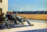 Edward Hopper’s People in the Sun Painting