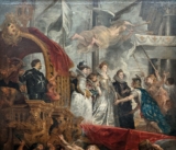 The Arrival of Marie de Medici at Marseille, Peter Paul Rubens
