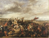 The Battle of Poitiers by Eugene Delacroix