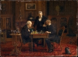 A Masterpiece of Thinking Power: The Chess Players Painting