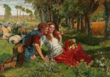 What is The Hireling Shepherd Painting