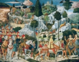 The Journey of the Magi Painting by Benozzo Gozzoli