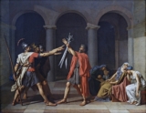 The Oath of the Horatii by Jacques Louis David