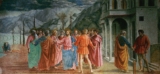 The Tribute Money Fresco by Masaccio
