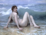 What is The  Wave Painting by Bouguereau all about