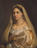 La Velata Painting by Raphael