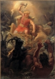 Thor’s Fight with the Giants by Marten Eskil Winge