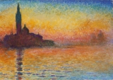 Venetian Dreams in Brushstrokes: Monet’s San Giorgio Maggiore at Dusk