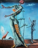 What is the Meaning Behind the Burning Giraffe by Salvador Dali