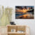 Tropical Sunset Oil Painting digital on canvas fine art print for sale